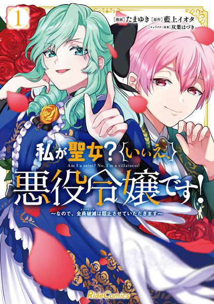 Watashi ga Seijo? Iie, Akuyaku Reijou desu! Nanode, Meriba End wa Soshi sasete Itadakimasu Watashi ga Seijo? Iie, Akuyaku Reijou desu! Nanode, Meriba End wa Soshi sasete Itadakimasu cover