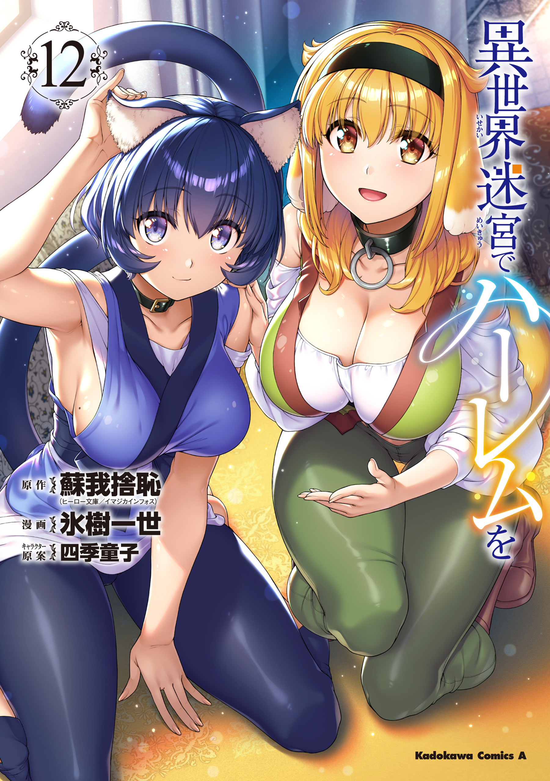 Isekai Meikyuu de Harem o cover
