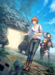 Dungeon Tou de Yadoya wo Yarou! Souzou Mahou wo Moratta Ore no Hosoude Hanjouki cover
